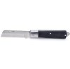Нож для снятия изоляции монтерский большой складной с прямым лезвием НМ-01 КВТ